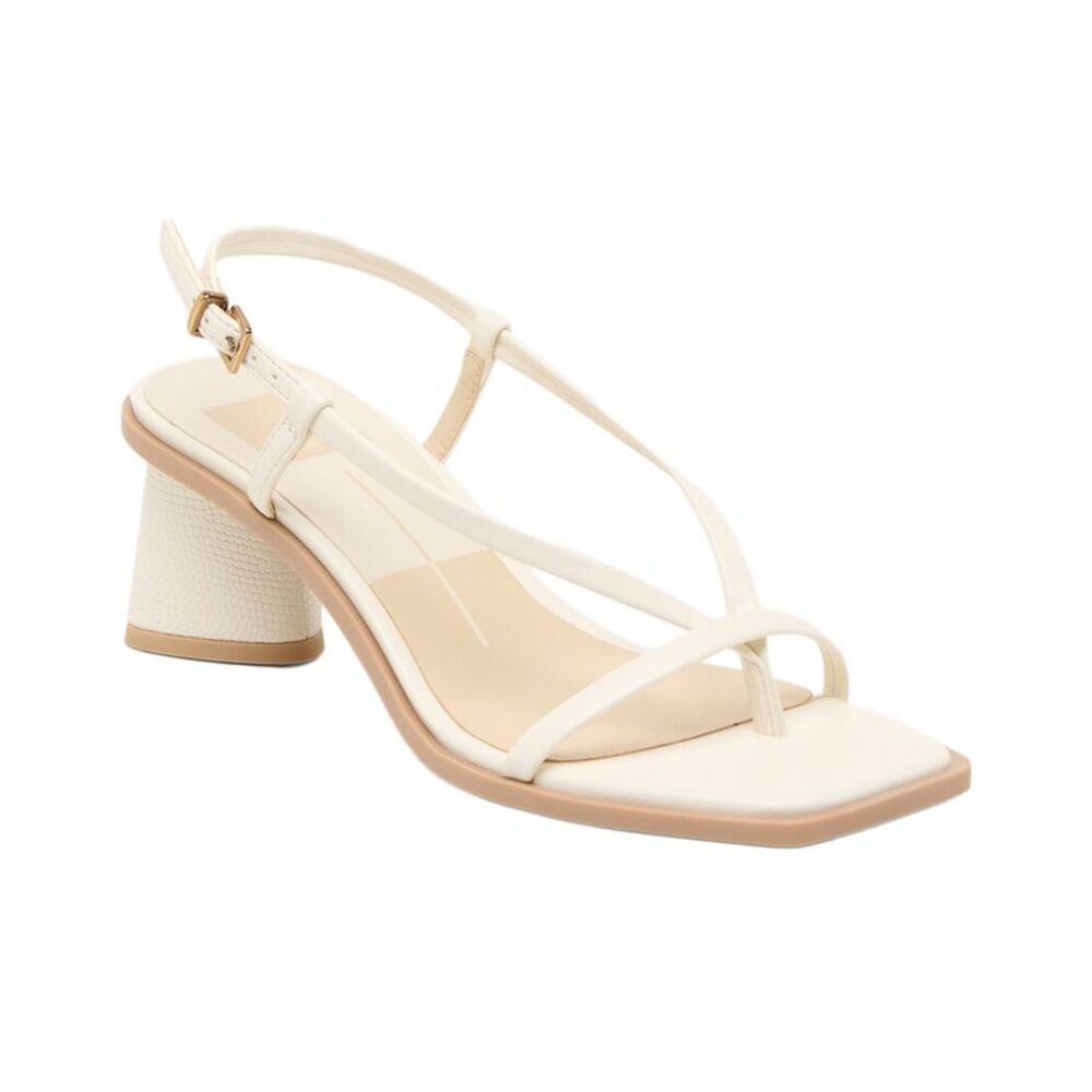 Dolce Vita Cream Strappy Sandals